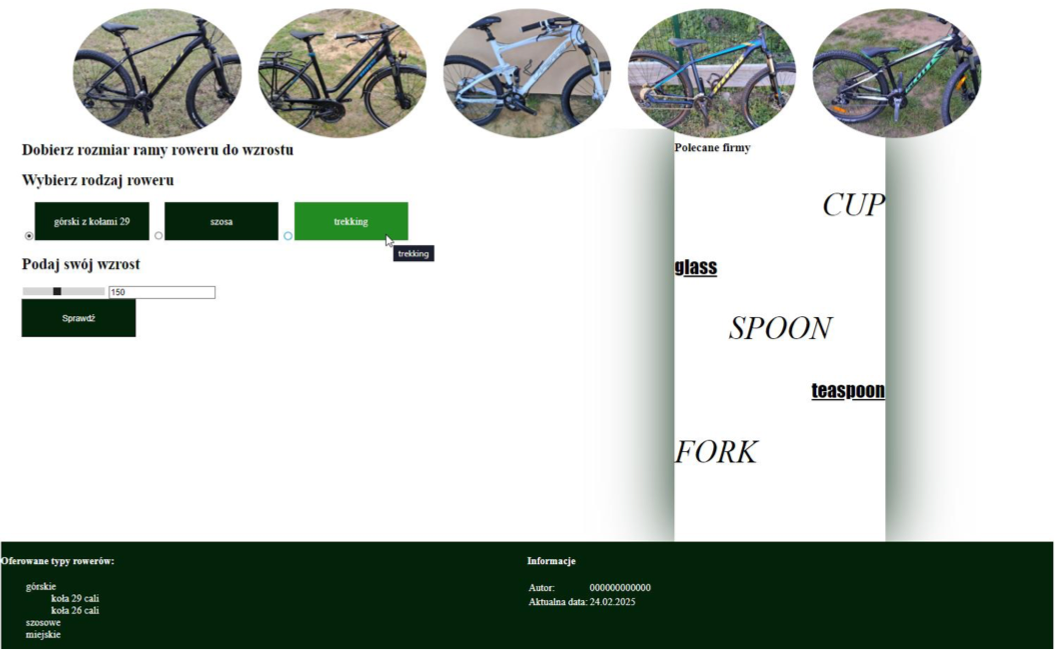 INF.03 – czerwiec 2026, arkusz 12 – sklep rowerowy